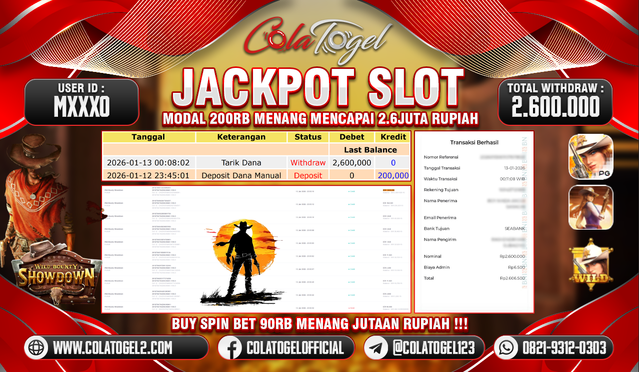 JACKPOT SLOT GACOR!!