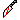 Pixel art of a red star.