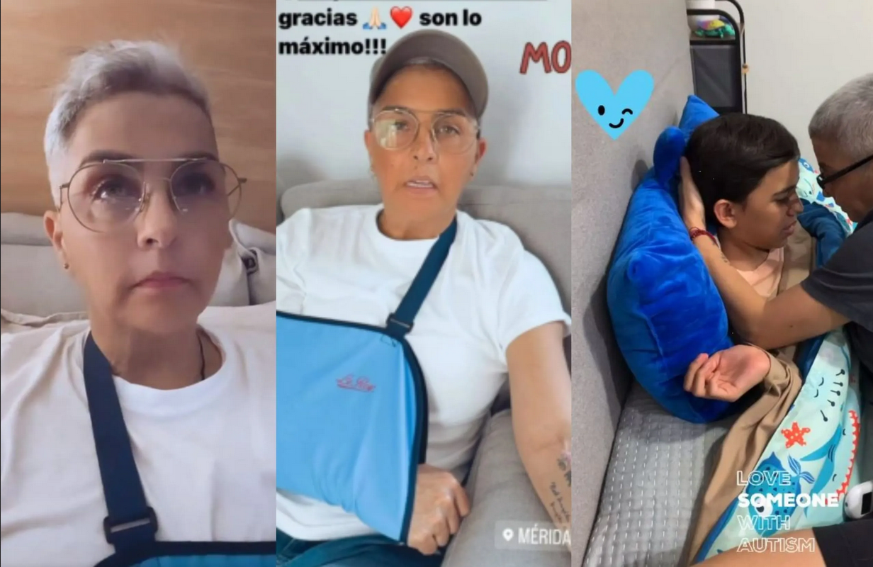 Kika Quijano reaparece con cabestrillo y comparte actualización sobre su salud