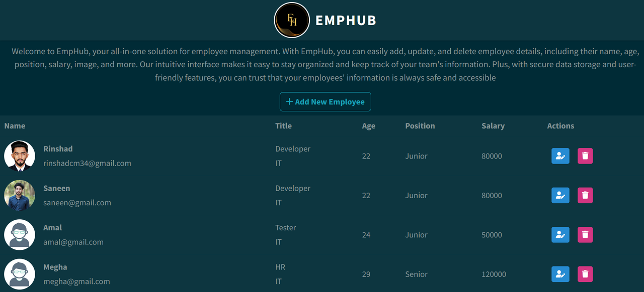 Emphub Project