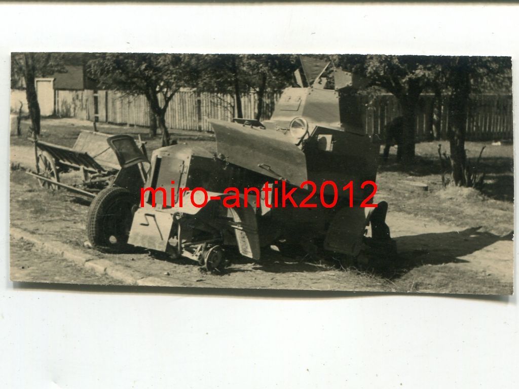 Foto, Wehrmacht, Panzerwagen, Samochód pancerny 