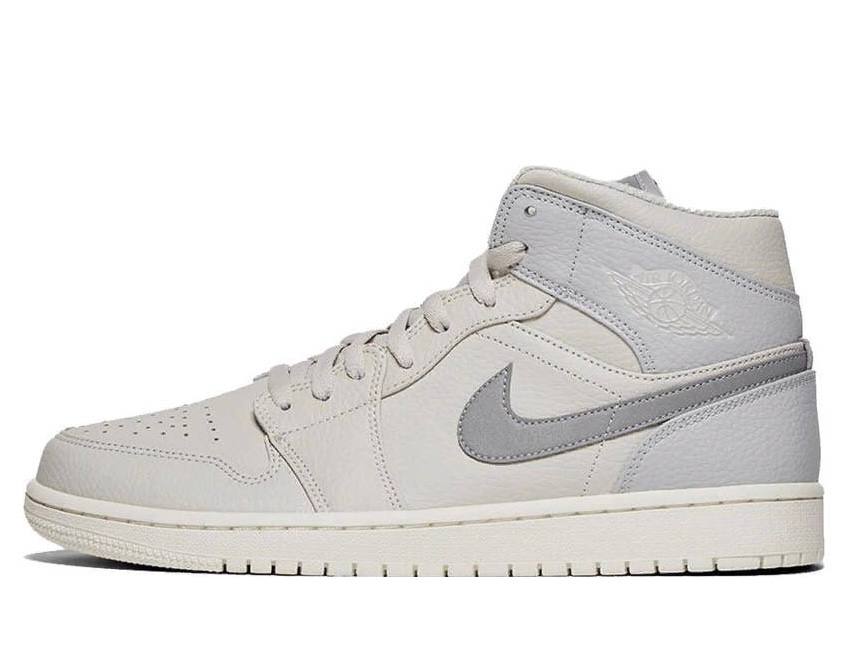 Nike Jordan 1 Mid Light Bone Grey