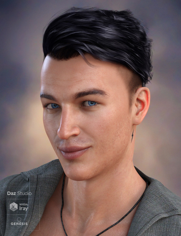 Terence Flipped Hair for Genesis 3 and 8 Male(s) Terence Flipped Hair for Genesis 3 and 8 Male(s)