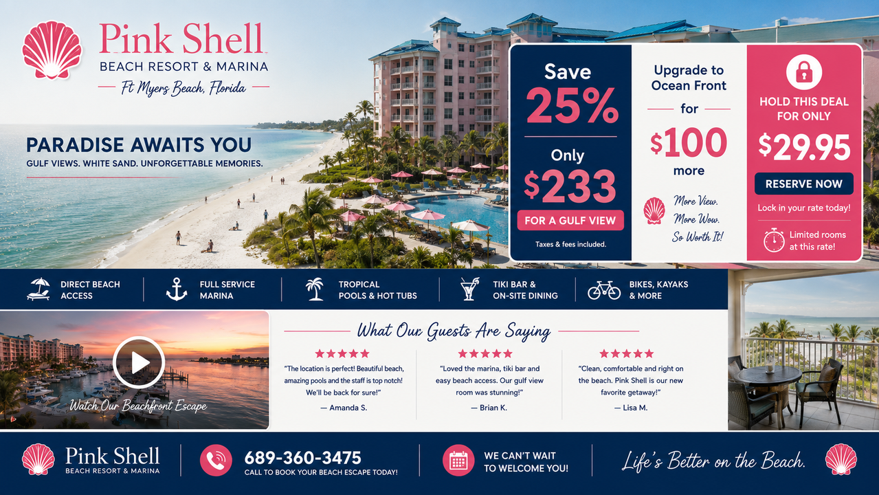 Pink Shell Beach Resort and Marina vacation deal