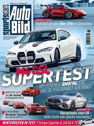 Cover: Auto Bild Sportscars Magazin No 11 November 2022