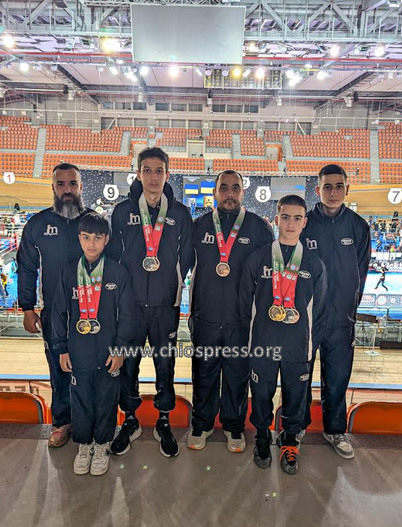 ΣΗΜΑΝΤΙΚΗ ΣΥΓΚΟΜΙΔΗ ΜΕΤΑΛΛΙΩΝ ΓΙΑ ΤΟΥΣ «ΜΑΧΗΤΕΣ ΧΙΟΥ» ΣΤΟ WAKO EUROPEAN CUP ΣΤΗ ΦΙΛΙΠΠΟΥΠΟΛΗ