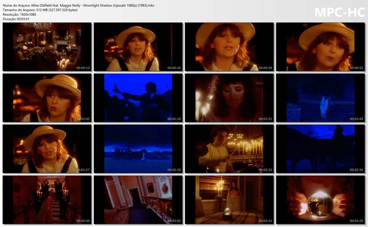 Mike Oldfield feat. Maggie Reilly - Moonlight Shadow (Upscale 1080p) [1983]