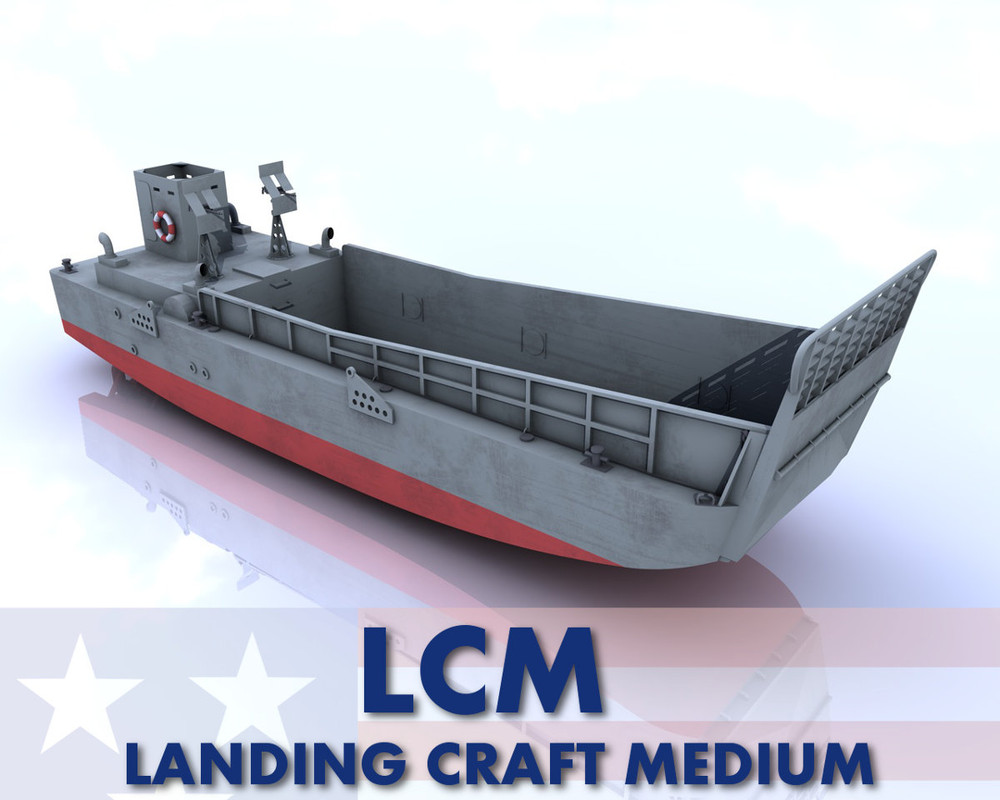 LCM (3) - Landing Craft, Medium Mark 3