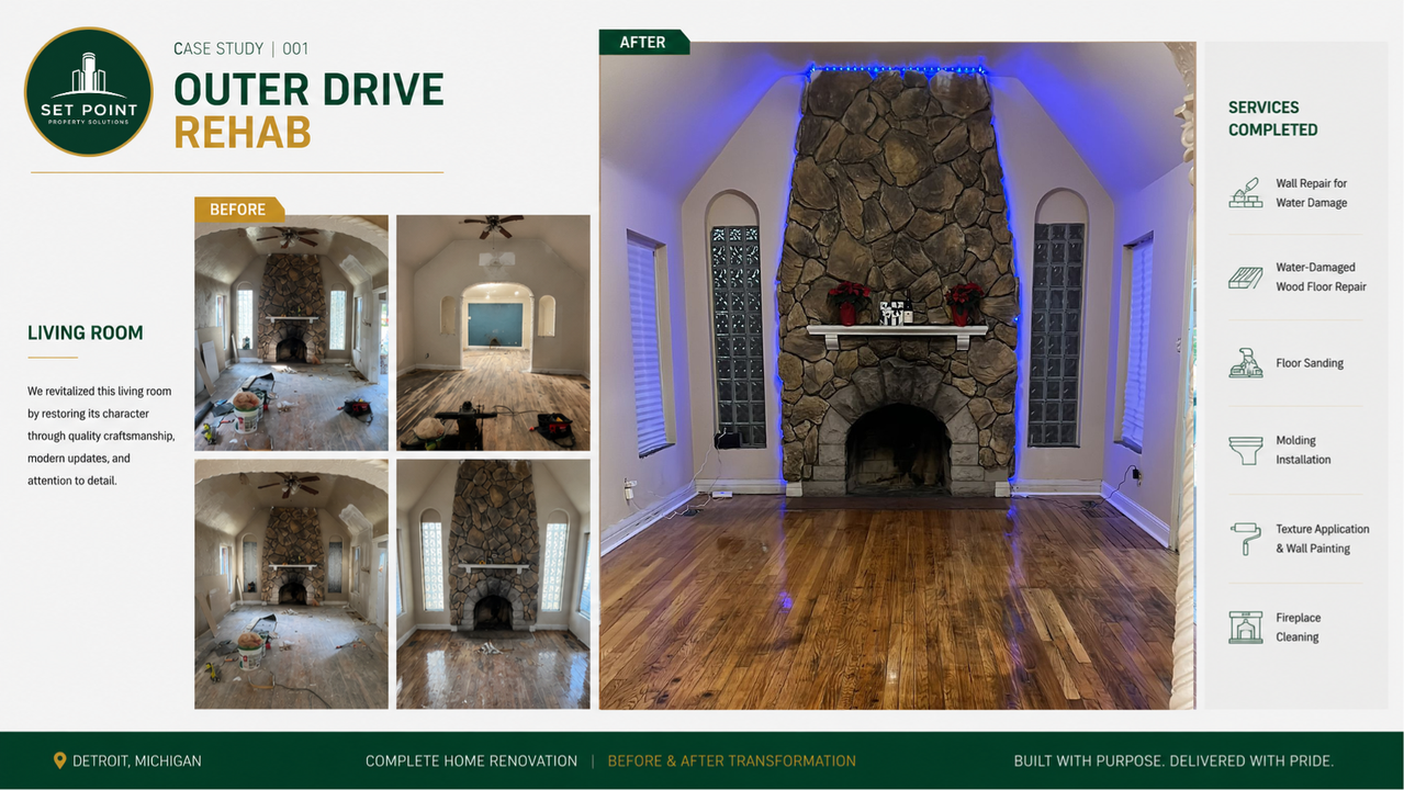 Case study renovation progress - stage 3
