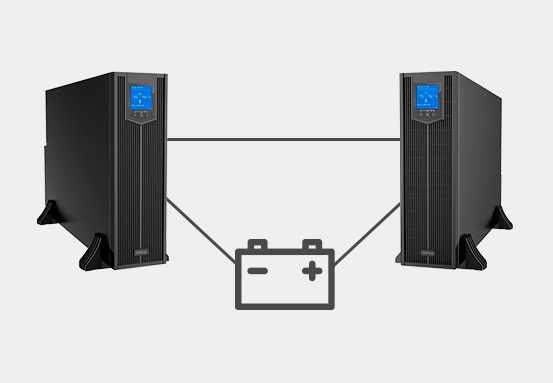 Painel de Controle Nobreak Intelbras Detalhe