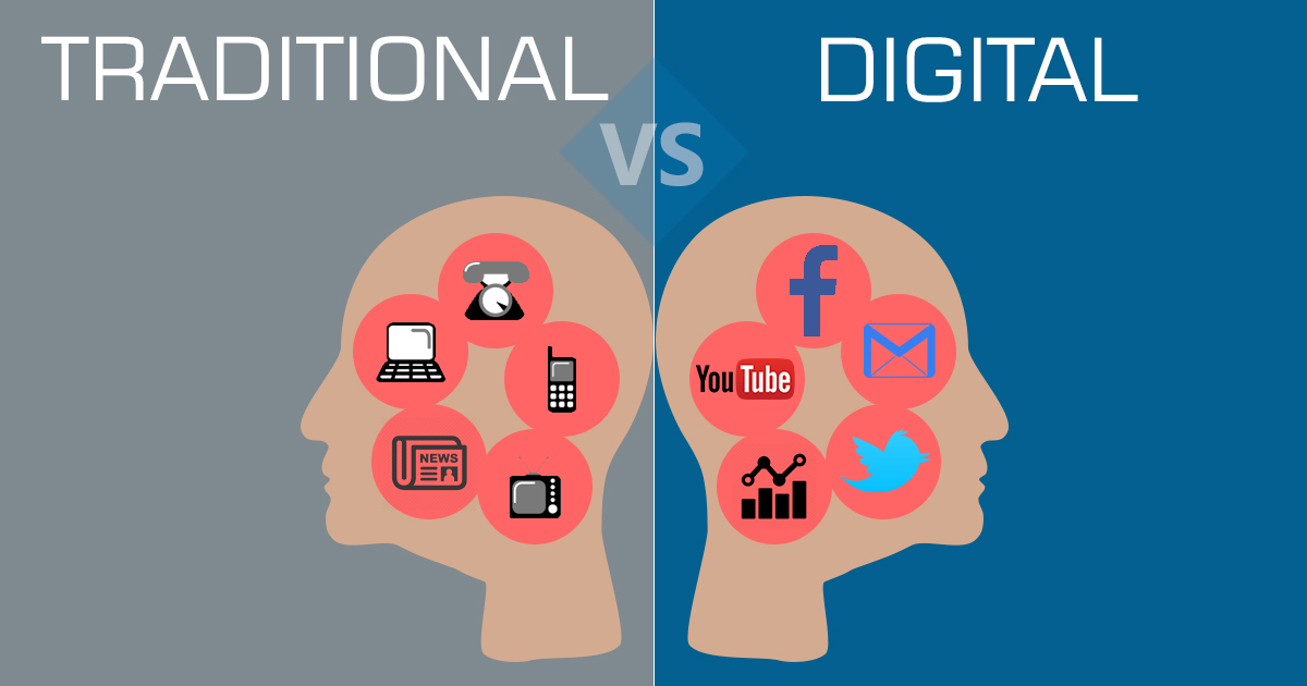 Digital Marketing And Traditional Marketing