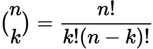 Binomial Coefficient Calculator Binomial Coefficient Calculator