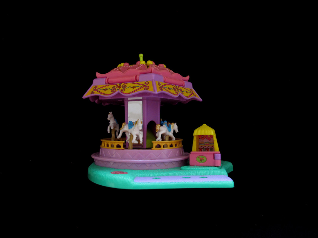 Polly Pocket Vintage - Spin Pretty Carousel - 1996 - 100% Complete