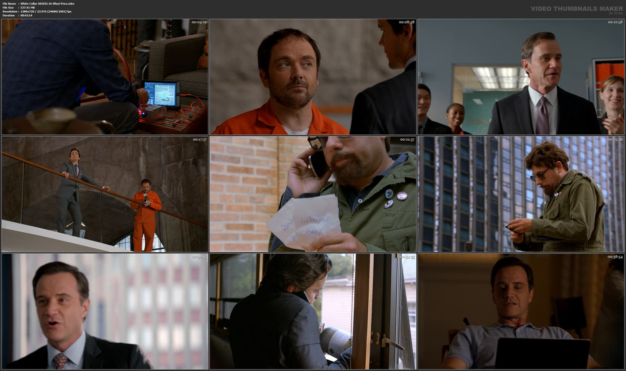 White Collar S05E01 At What Price.mkv