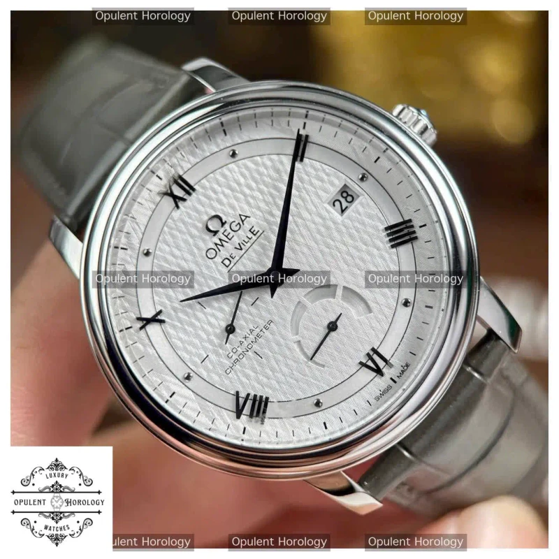 Omega De Ville Prestige Power Reserve Replica | 39.5mm Steel Co-Axial Clone