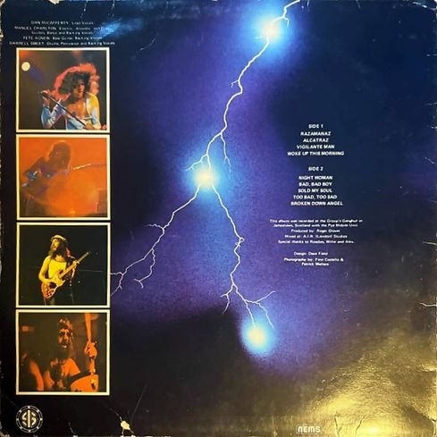 Nazareth - Razamanaz (1973) [1982 Reissue | Vinyl Rip 1/5.64] DSD | DSF + MP3