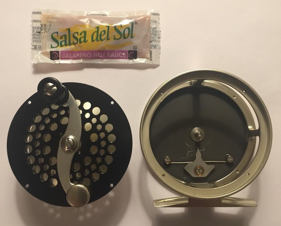 dl robichaud fly reel Robichaud, D.L. 3" Trout D.L. Robichaud 2-5/8