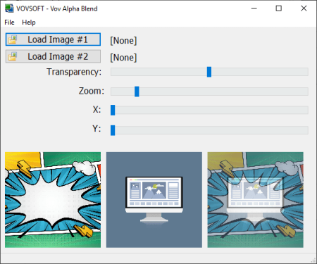 Vovsoft Alpha Blend 2.0