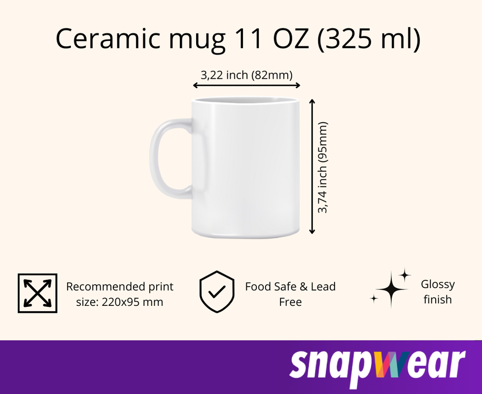 11oz Full-Print Mug – Print on Demand