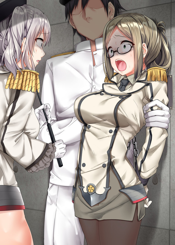 2950383_  admiral, kashima, and katori (kantai collection) drawn