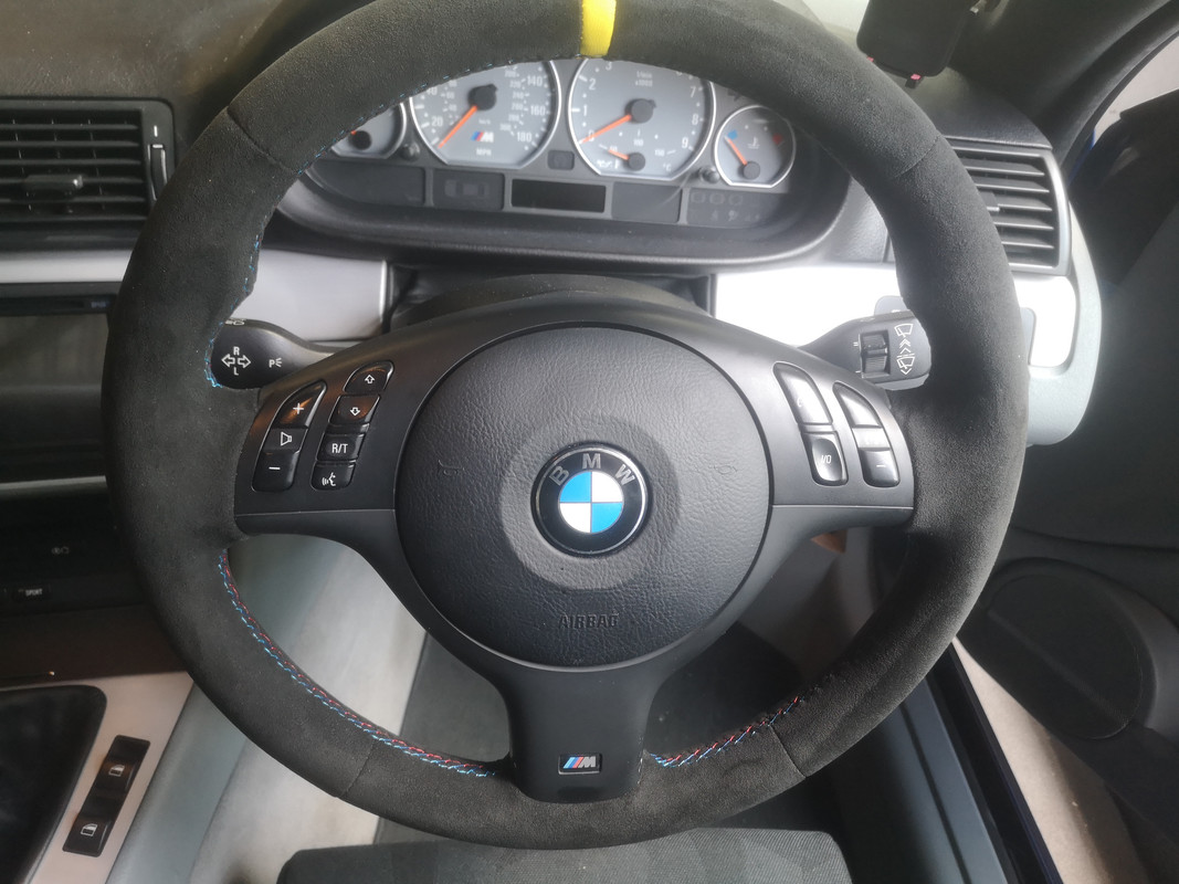 E46 M3 Alcantara Steering Wheel The M3cutters