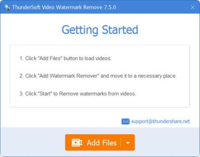 ThunderSoft Video Watermark Remove 7.7.0