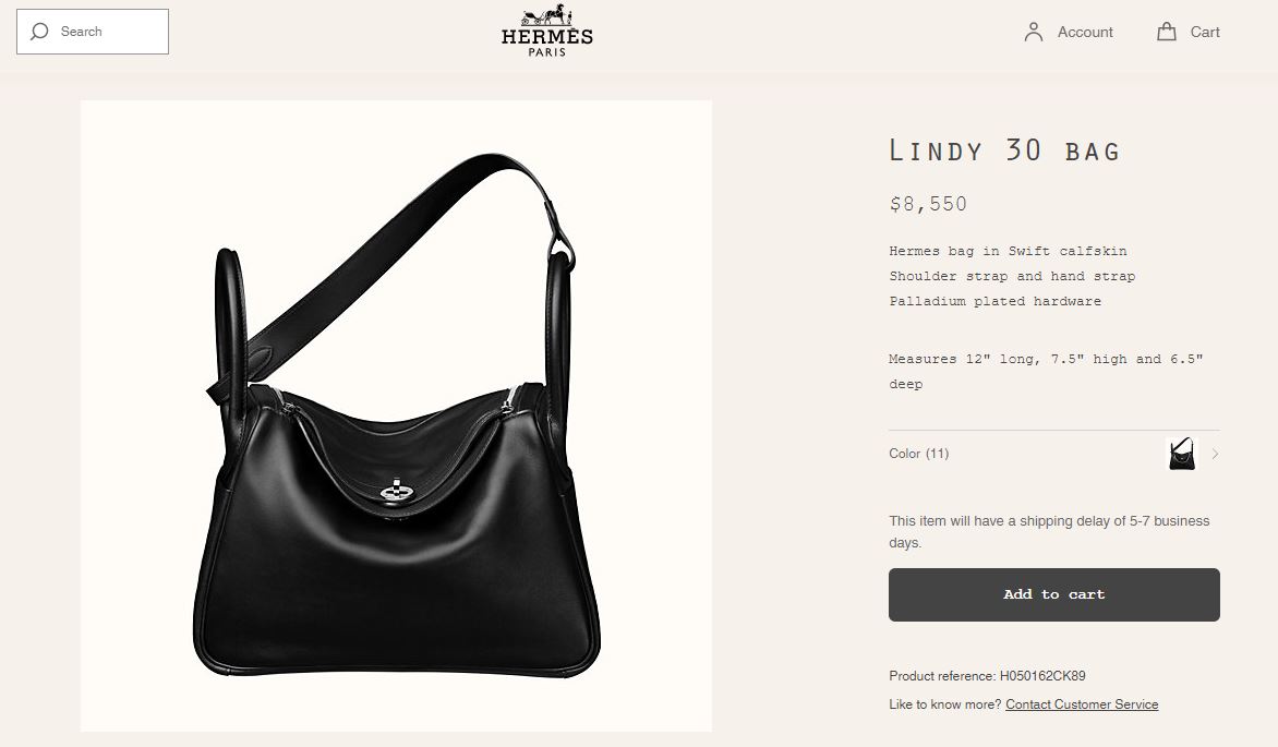 Lindy by Hermes
