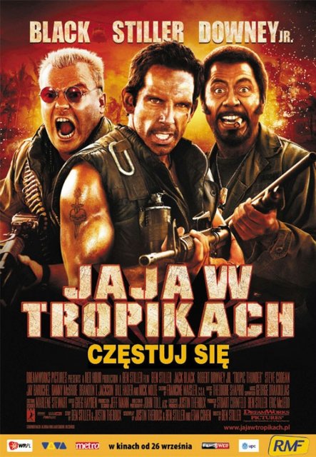 Jaja w Tropikach / Tropic Thunder (2008) TC.Blu-ray.1080p.CEE.AVC.TrueHD.5.1 / POLSKI LEKTOR i NAPISY