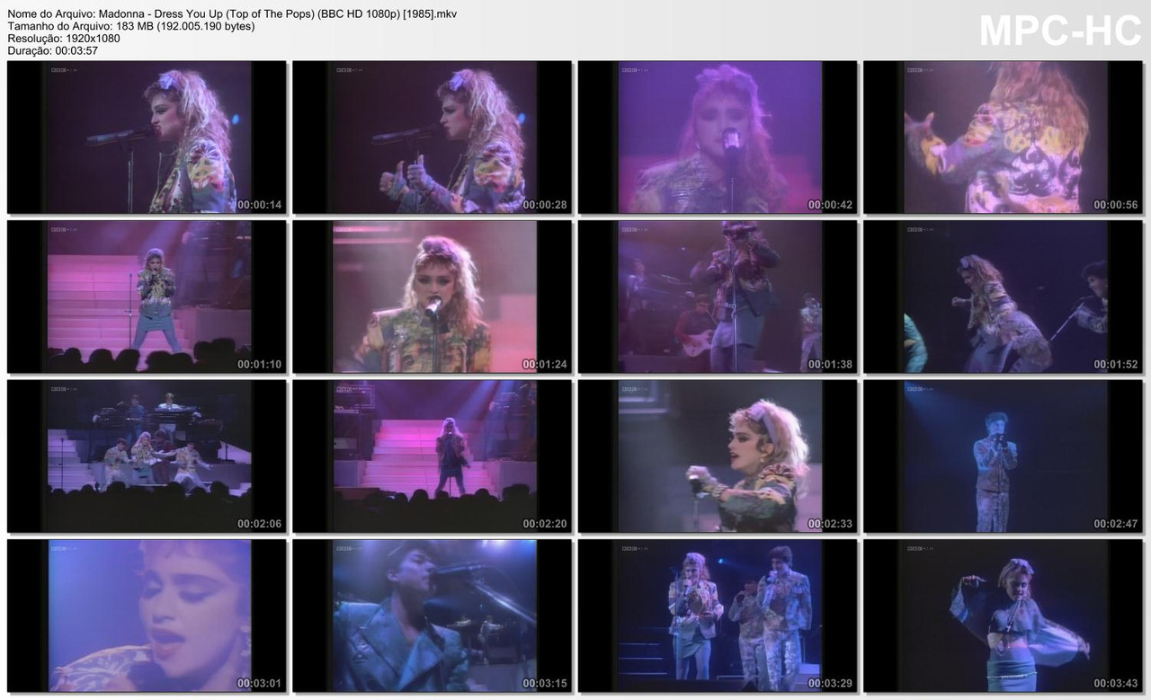 Madonna - Dress You Up (Top of The Pops) (BBC HD 1080p) [12.12.1985]