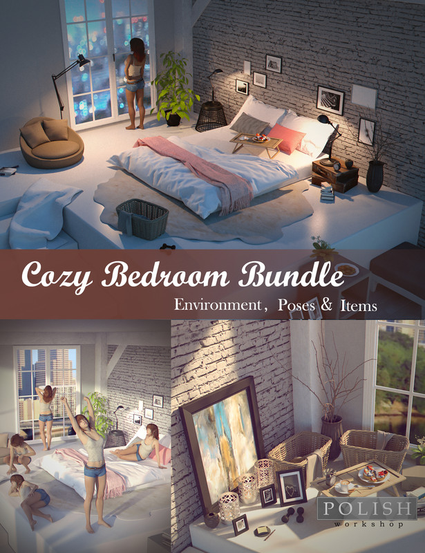 00 main cozy bedroom bundle daz3d