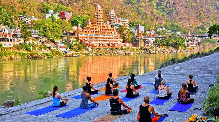 Город Ришикеш - мировая столица йоги Город Ришикеш - мировая столица йоги