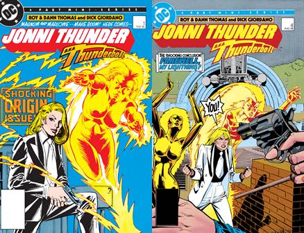 Jonni Thunder #1-4 (1985) Complete