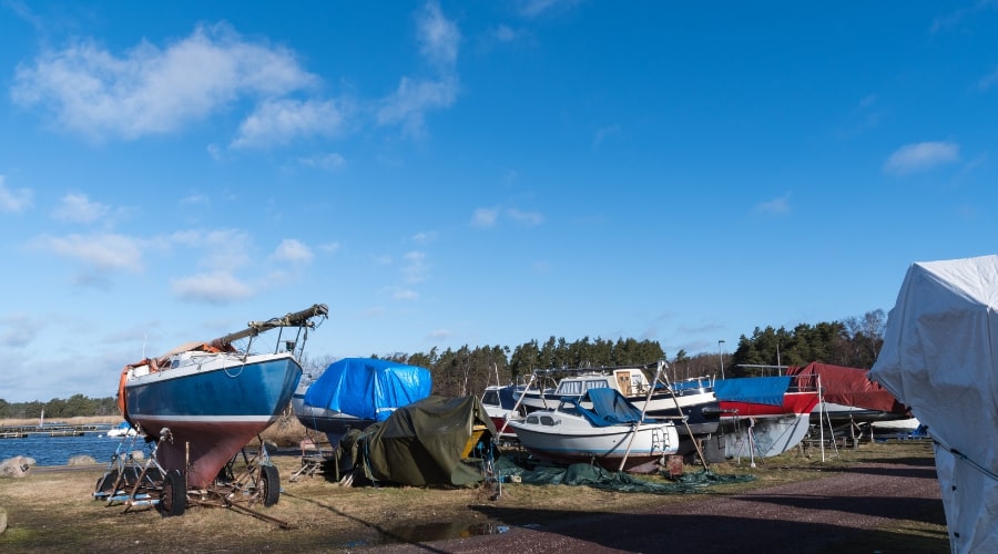 Boat storage facility