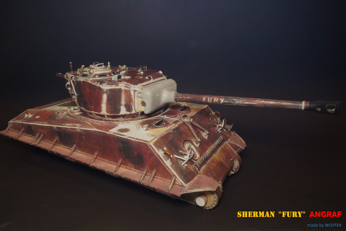 M4A3E8 SHERMAN  FURY 123