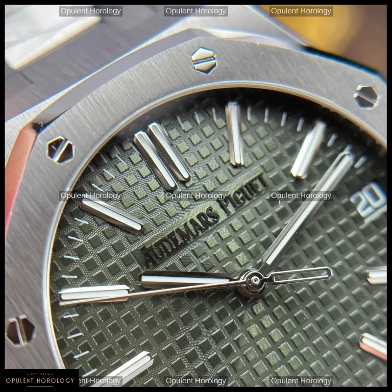 Audemars Piguet Royal Oak 15510ST Green Dial 41mm Automatic Stainless Steel