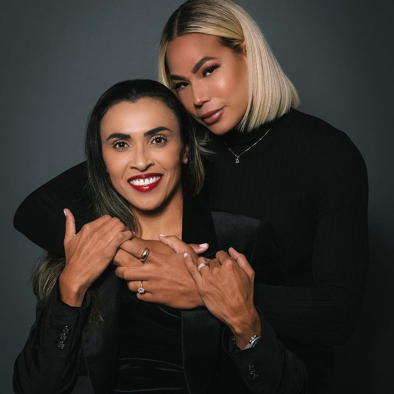 Marta with Toni