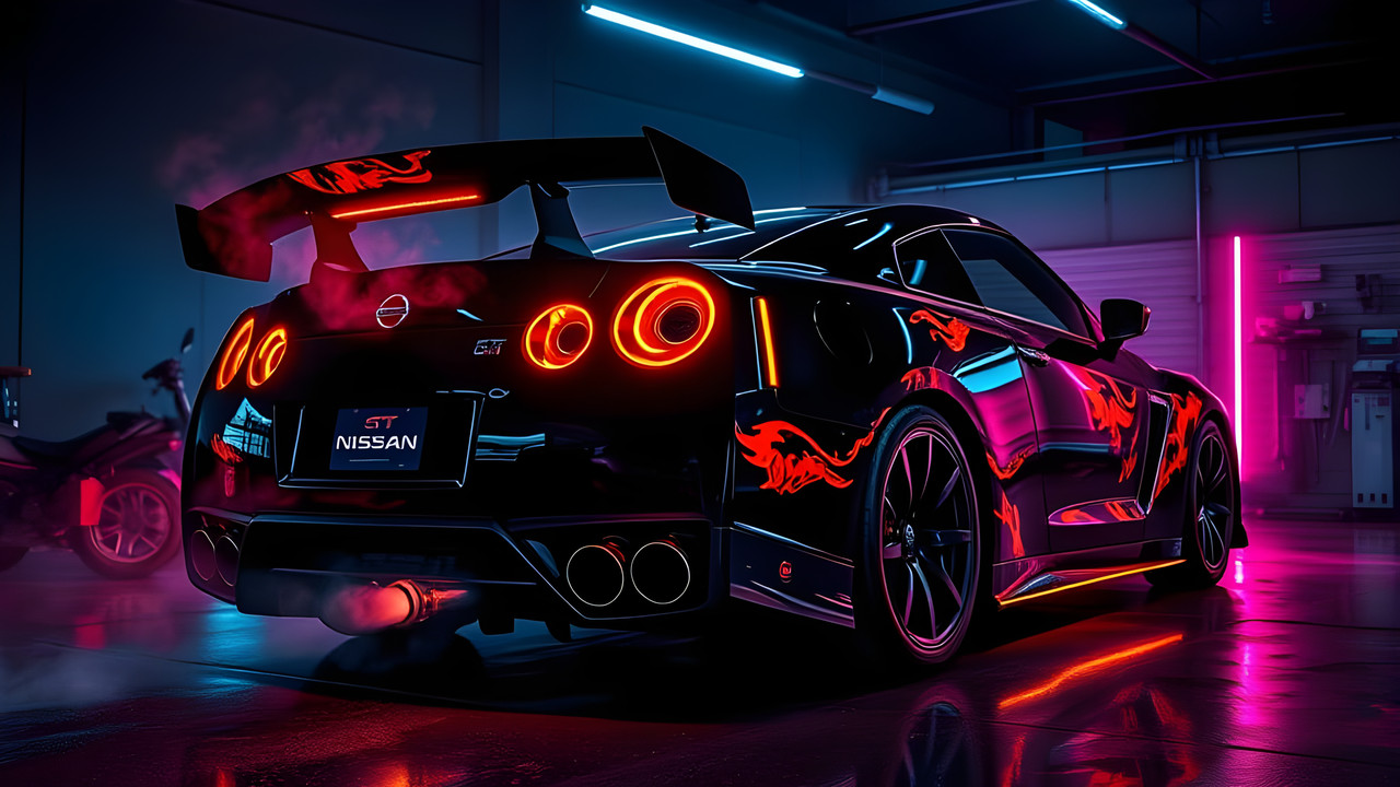 Skyline Drift Car