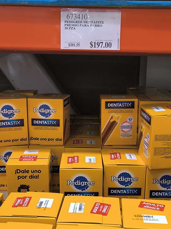 Costco: Pedigree 30 premios para perro 
