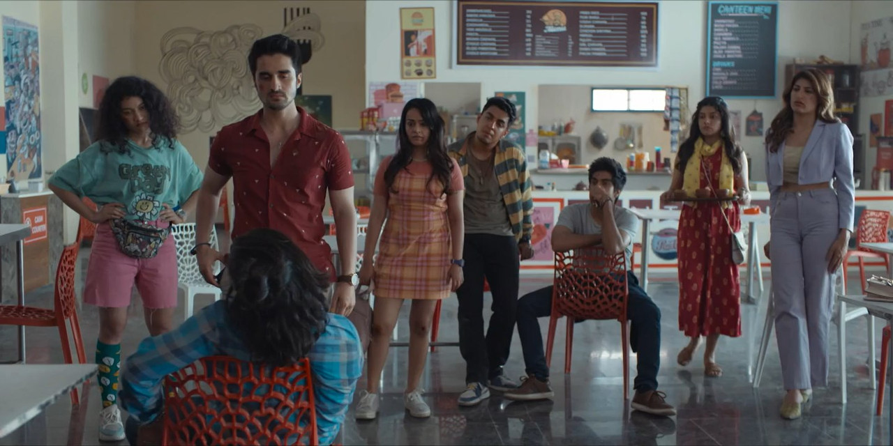 College Romance (2022) Season 3 [Hindi + Tamil + Telugu + Malayalam + Kannada] WebRip 480p, 720p ESub - Complete Screenshot