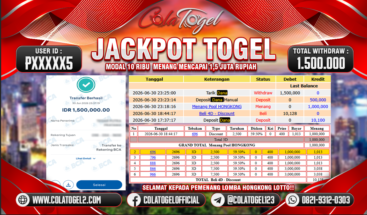 JACKPOT SLOT GACOR!!