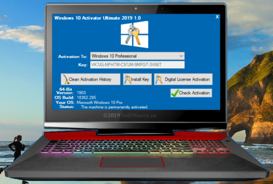 Windows 10 Activator Ultimate 2020 1.2