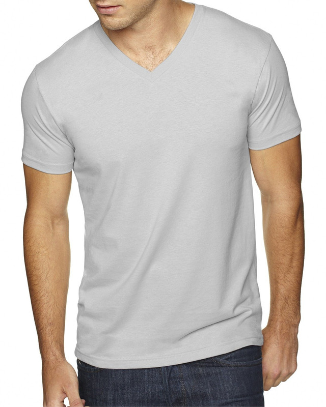 Next Level Apparel Herren Wildleder V-Ausschnitt T-Shirt 6440 - Bild 5 von 10