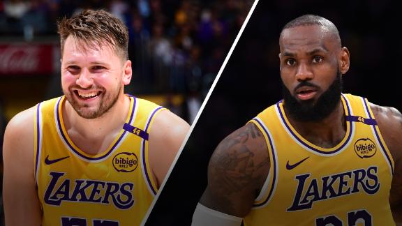 Game Between The Lakers And The Knicks