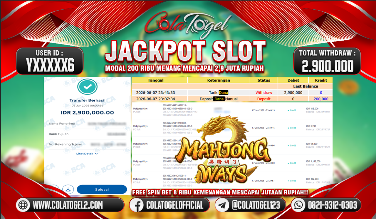 JACKPOT SLOT GACOR!!