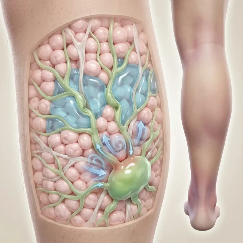 Circulation lymphatique ralentie
