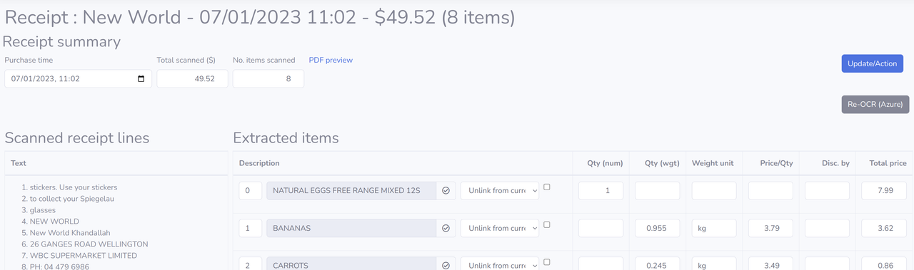 Custom App - Details