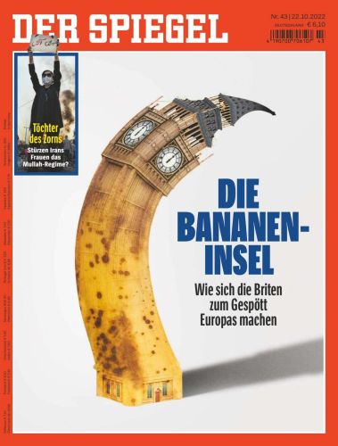 Cover: Der Spiegel Nachrichtenmagazin No 43 vom 22  Oktober 2022