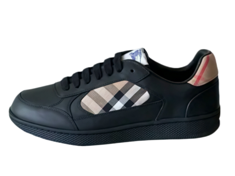 Burberry Embossed Plaid Sneakers