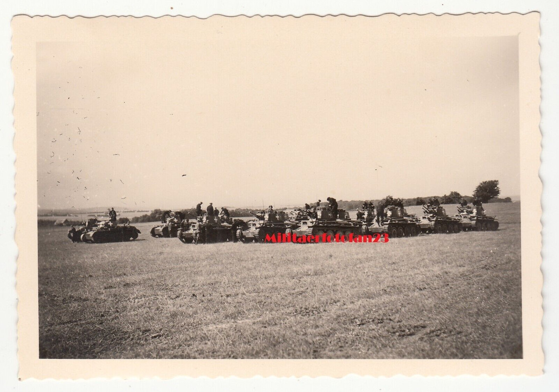 Panzer Abteilung 67 Tschechische Skoda Panzer im Gelände 1939 (2)