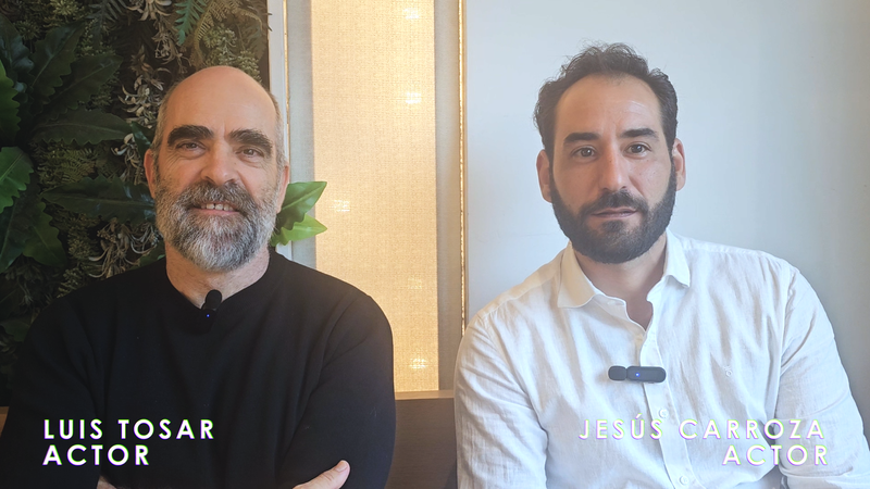 ENTREVISTA A JESÚS CARROZA Y LUIS TOSAR EN EL FESTIVAL DE CINE EUROPEO DE SEVILLA
